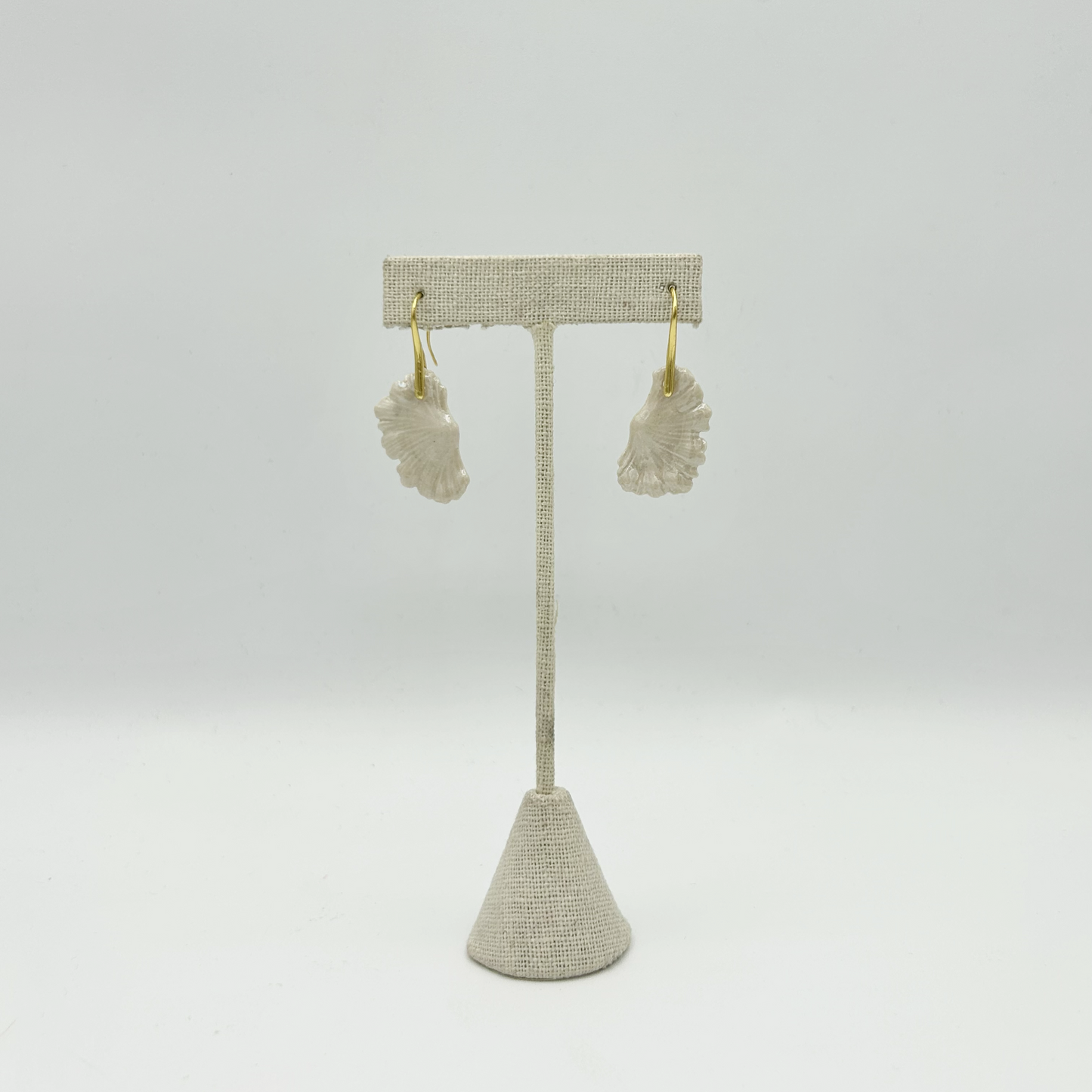 Angel shell earrings