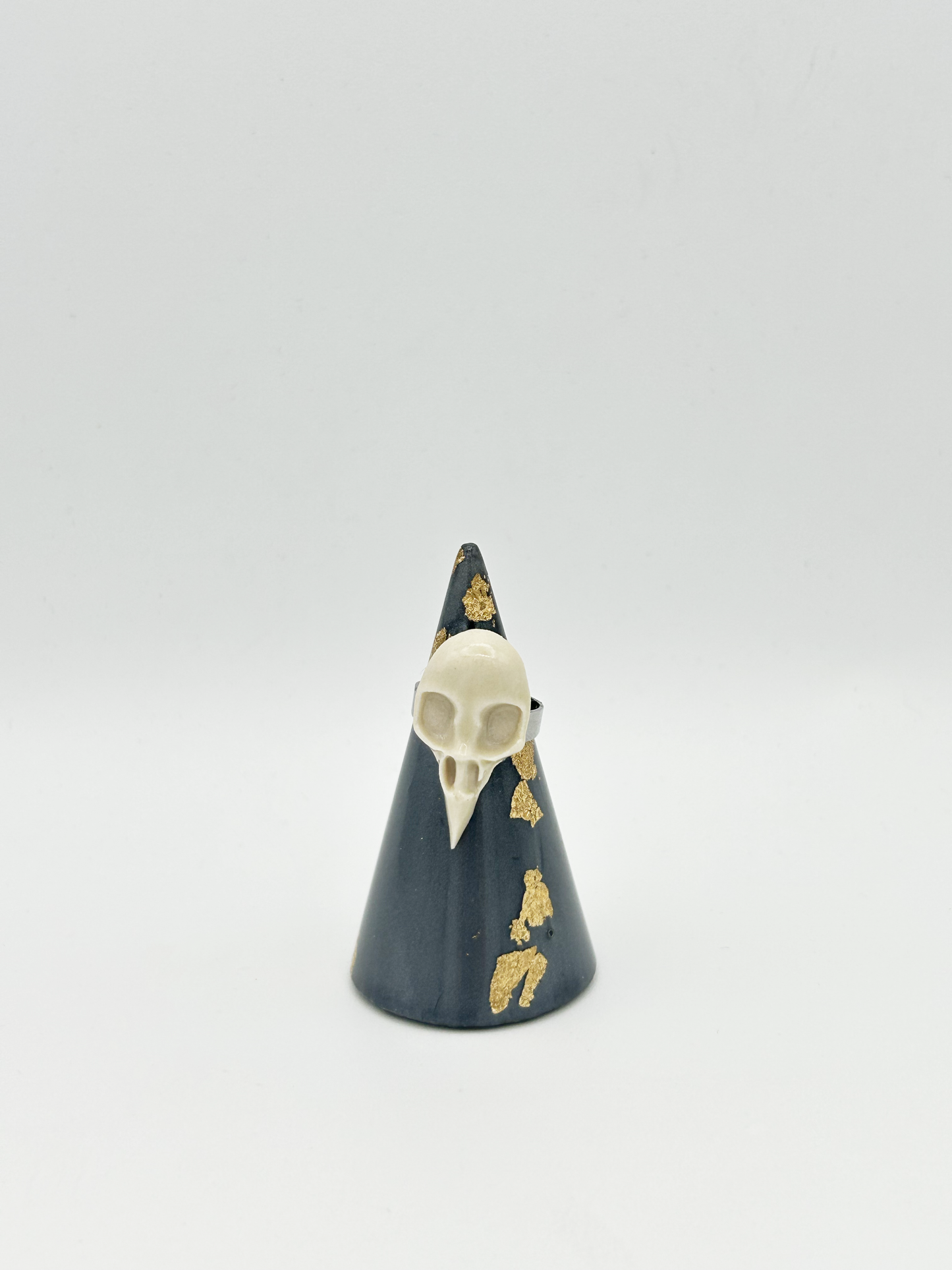 Bird skull ring