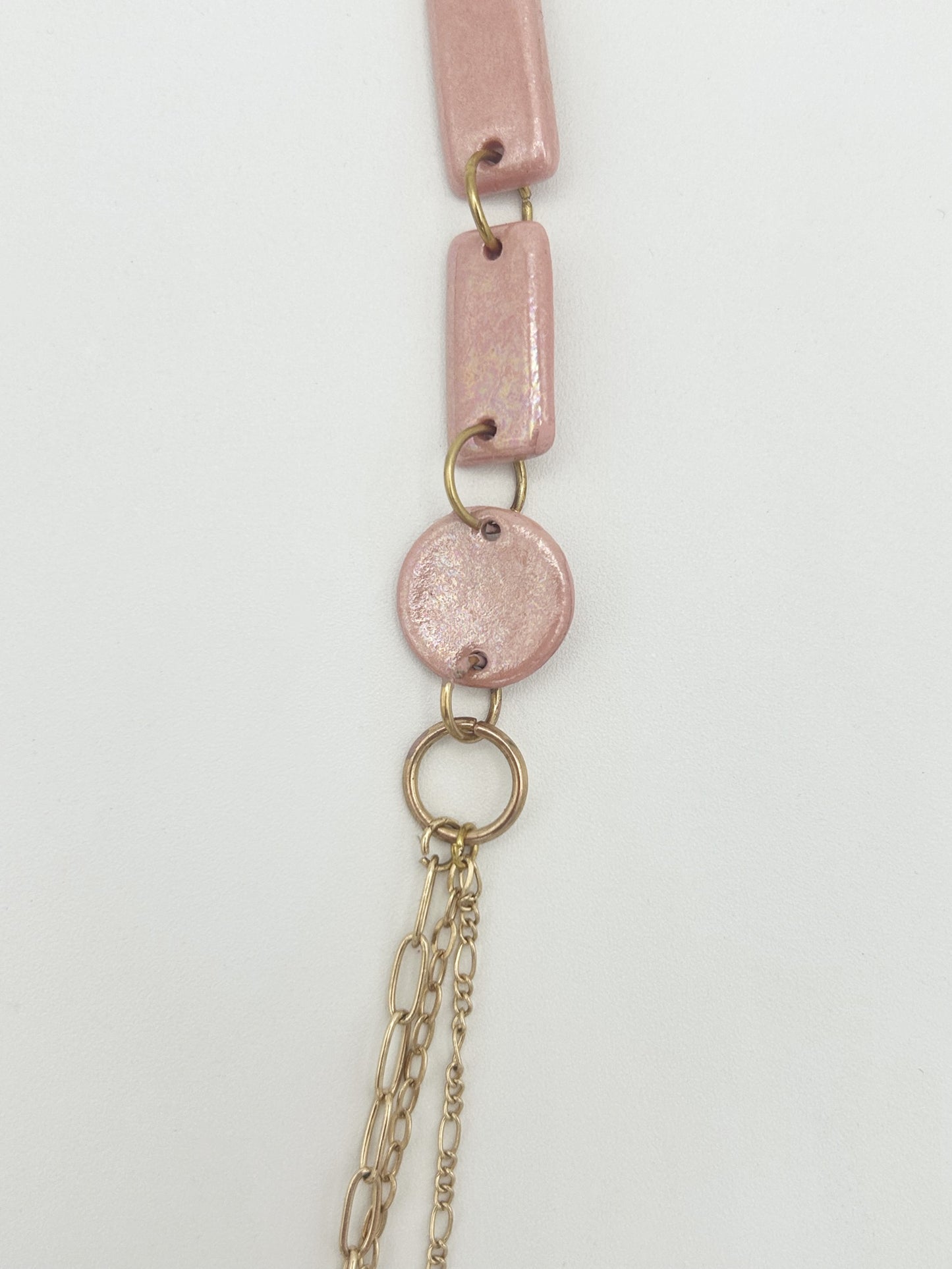 Jacobs ladder earrings and necklace