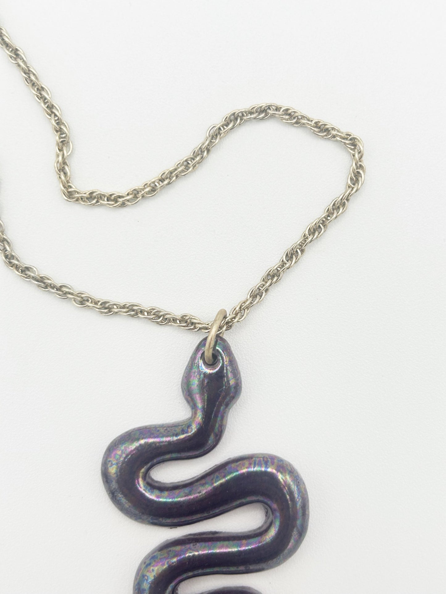 Snake charmer necklace