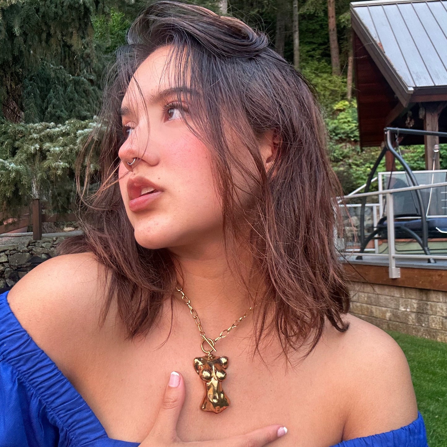 Goddess necklace