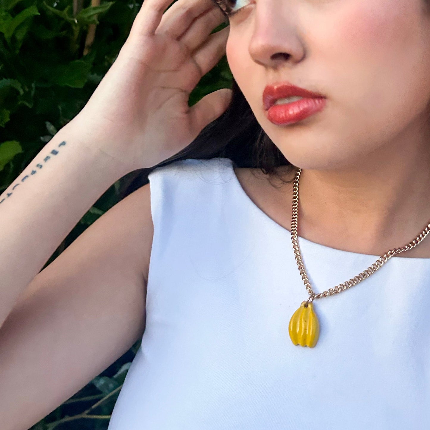 B-A-N-A-N-A-S necklace